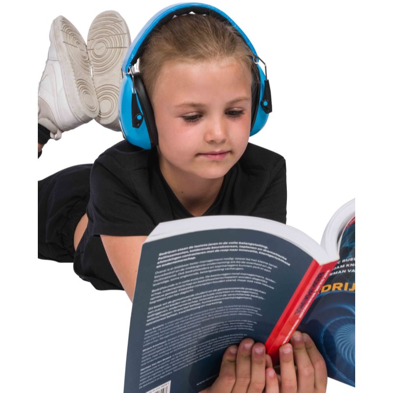 Dooky Baby Ear Protection JUNIOR 36m+ Protections Auditives Pour Enfant Blue 1 Pcs