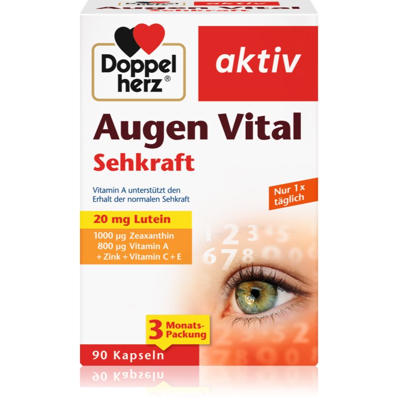 Doppelherz Eye Vitality Kapseln zur Förderung der Augen 38 g