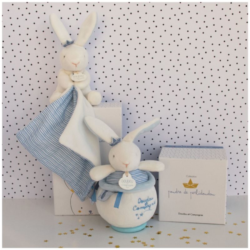 Doudou Gift Set Bunny Rabbit Coffret Cadeau Pour Bébé Bunny Sailor 1 Pcs