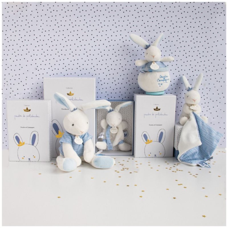 Doudou Gift Set Bunny Rabbit Coffret Cadeau Pour Bébé Bunny Sailor 1 Pcs