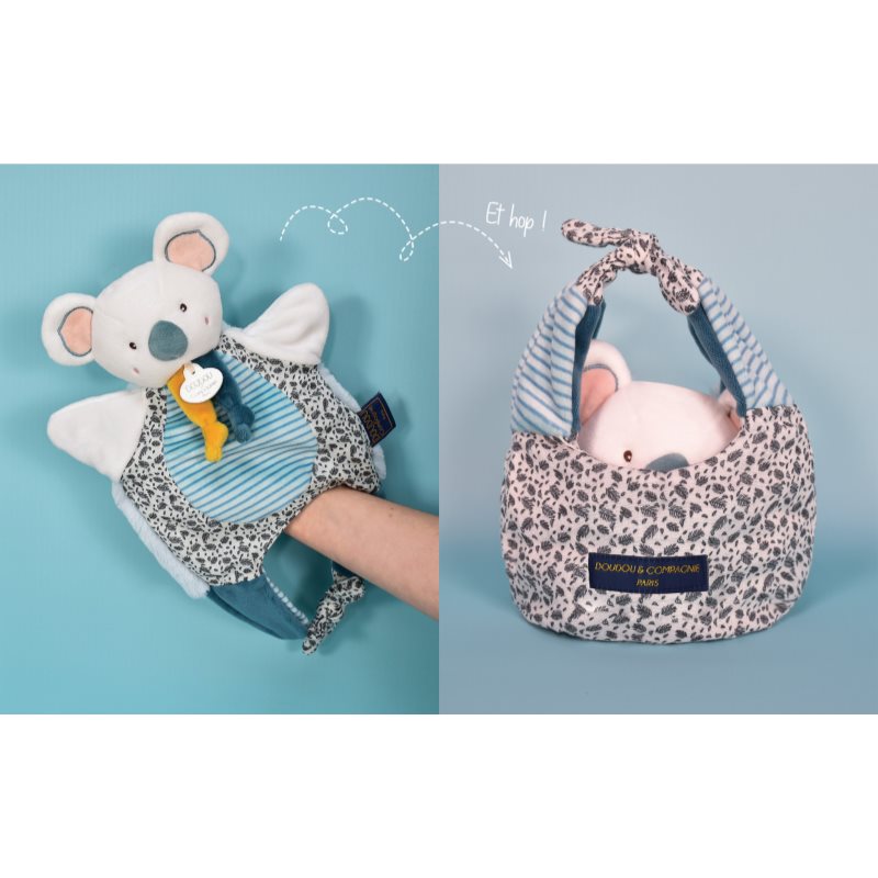 Doudou Soft Toy Handbag Koala Sleep Toy 3-in-1 1 Pc