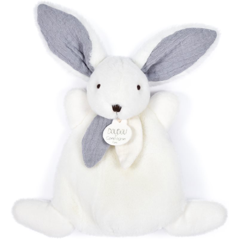 Doudou Happy Rabbit plišasta igrača Blue 17 cm 1 kos