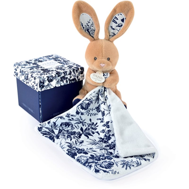 Doudou Gift Set Blue Rabbit Coffret Cadeau 1 Pcs