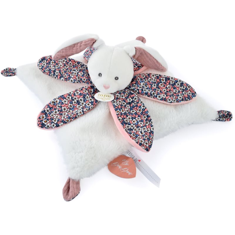 Doudou Gift Set Cuddle Cloth играчка за заспиване за деца от раждането им Rabbit 1 бр.