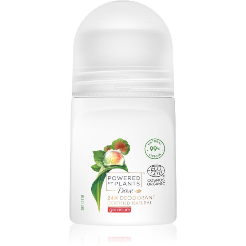 Dove Powered by Plants Geranium deodorante roll-on 50 ml