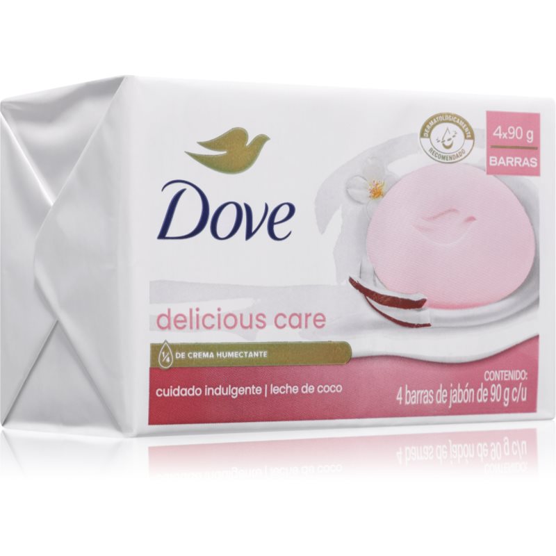 Dove Dove Delicious Care Set fester Seifen 4x90 g
