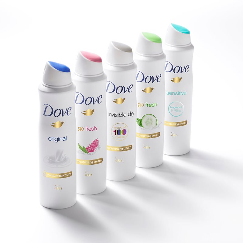 Dove Original Antiperspirant Deodorant Spray 48h 150 Ml