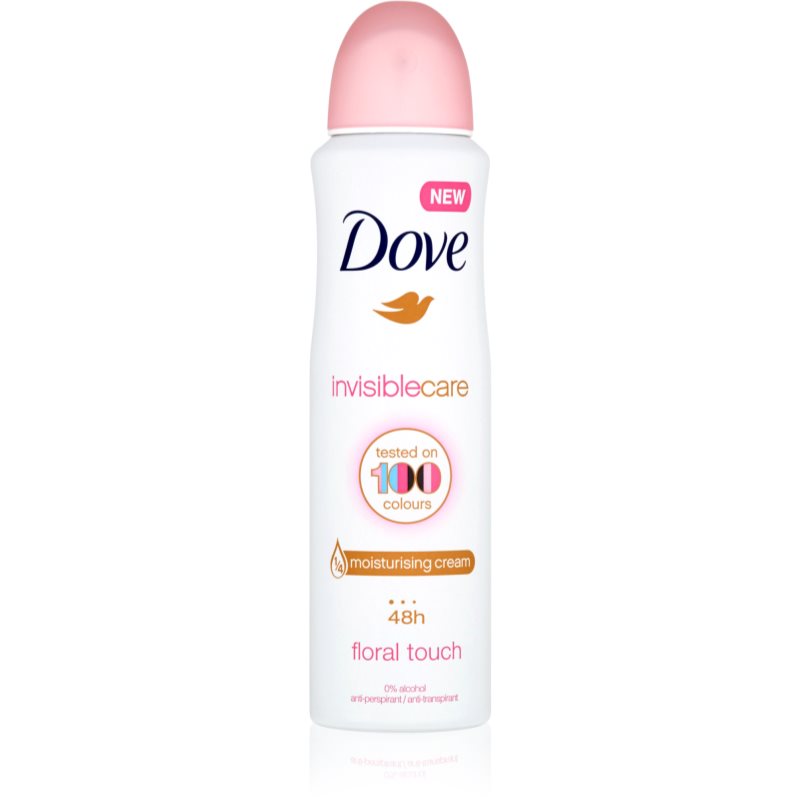 

Dove Invisible Care Floral Touch антиперспірант з захистом від білих плям без алкоголя