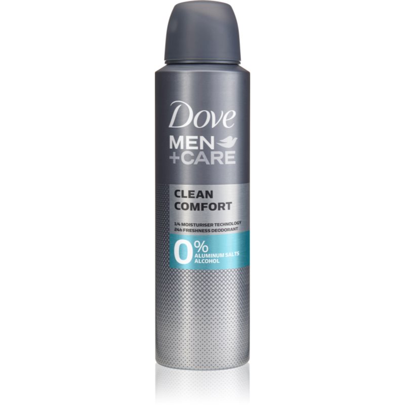 

Dove Men+Care Clean Comfort дезодорант без вмісту спирту та алюмінію 24 години