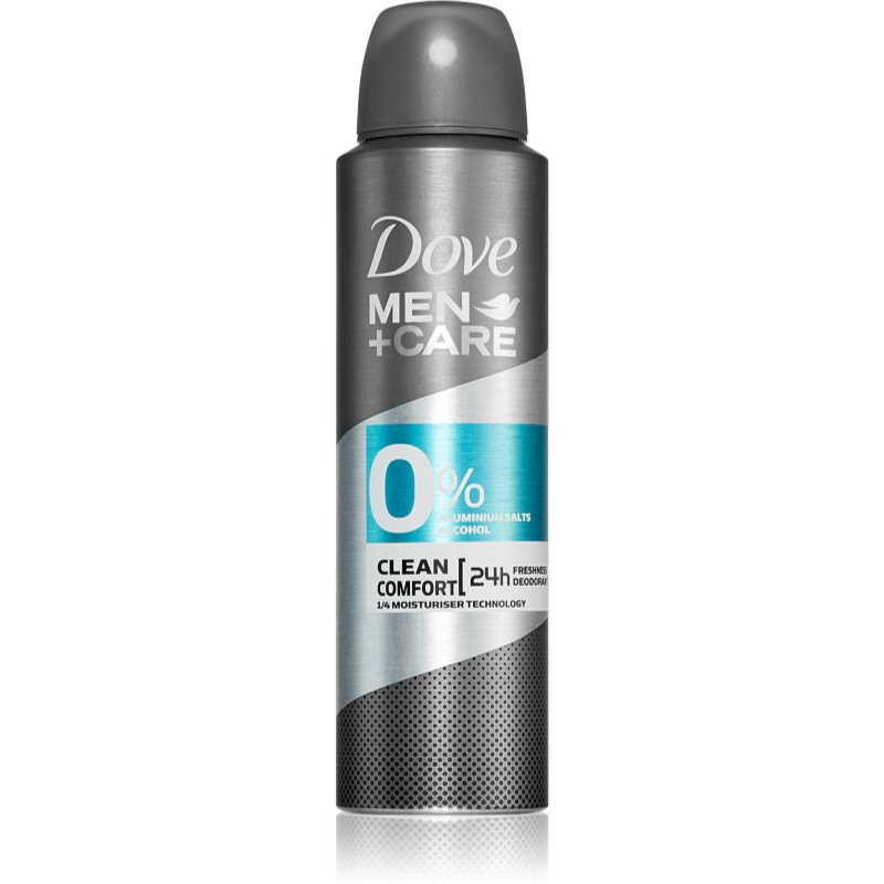 Dove Men+Care Clean Comfort alkohol- és alumínium mentes dezodor 24h 150 ml