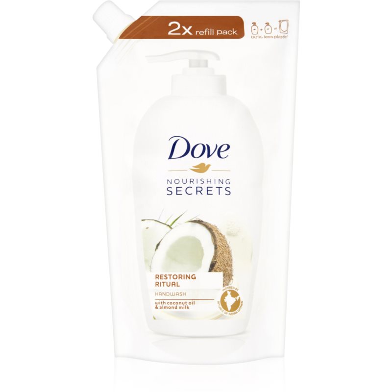Dove Nourishing Secrets Restoring Ritual jemné tekuté mýdlo na ruce náhradní náplň 500 ml