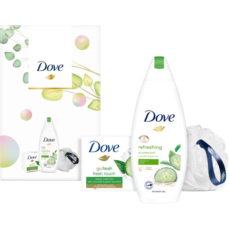 

Dove Go Fresh Cucumber & Green Tea подарунковий набір (для душу)