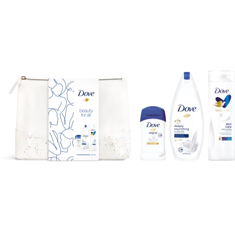 

Dove Beauty for all подарунковий набір (з поживним ефектом)