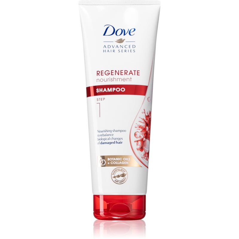 Dove Advanced Hair Series Regenerate Nourishment відновлюючий шампунь для дуже пошкодженого волосся 250 мл