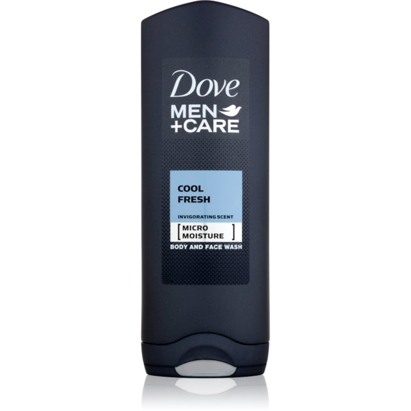

Dove Men+Care Cool Fresh освіжаючий гель для душа для обличчя та тіла