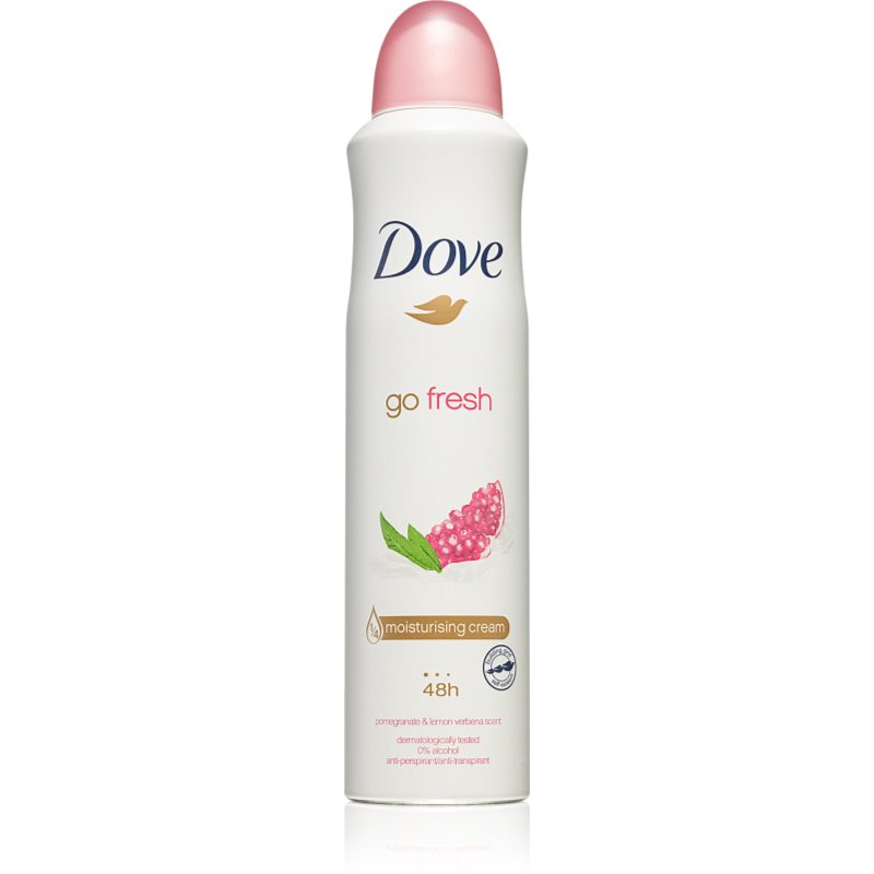 

Dove Go Fresh Pomegranate & Lemon Verbena антиперспірант спрей 48 годин