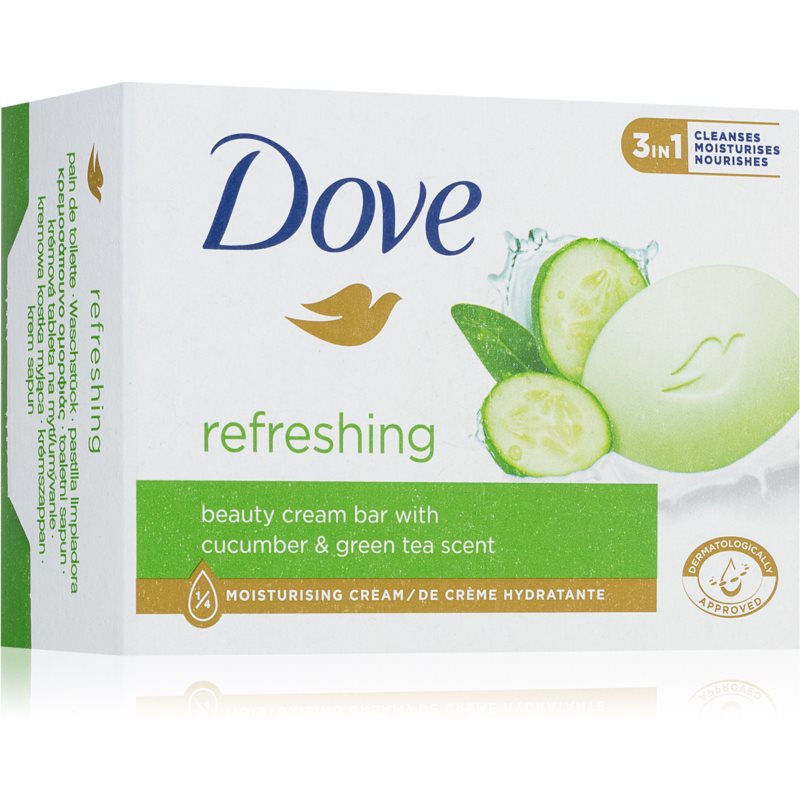 Zdjęcia - Mydło Dove Go Fresh Fresh Touch  oczyszczające w kostce 90 g 