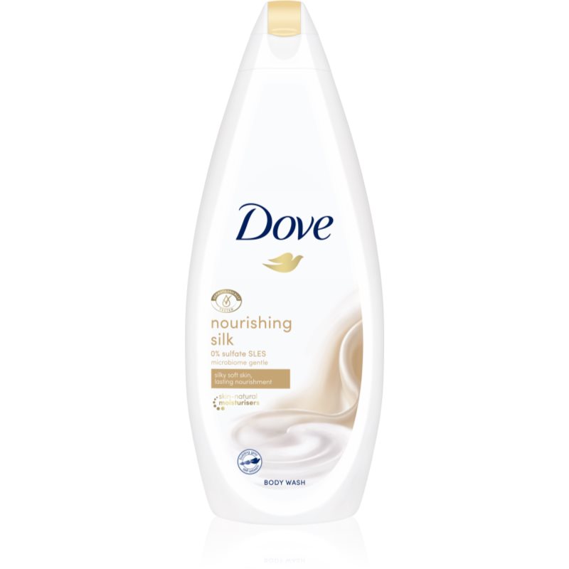 Dove Nourishing Silk поживний гель для душу для ніжної і гладенької шкіри 750 мл