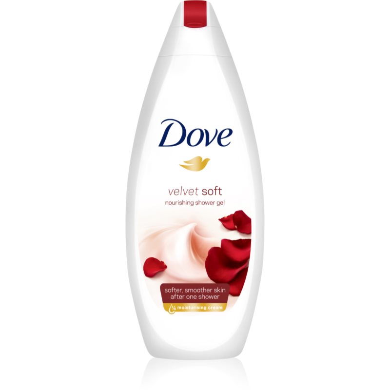 

Dove Velvet Soft зволожуючий гель для душу