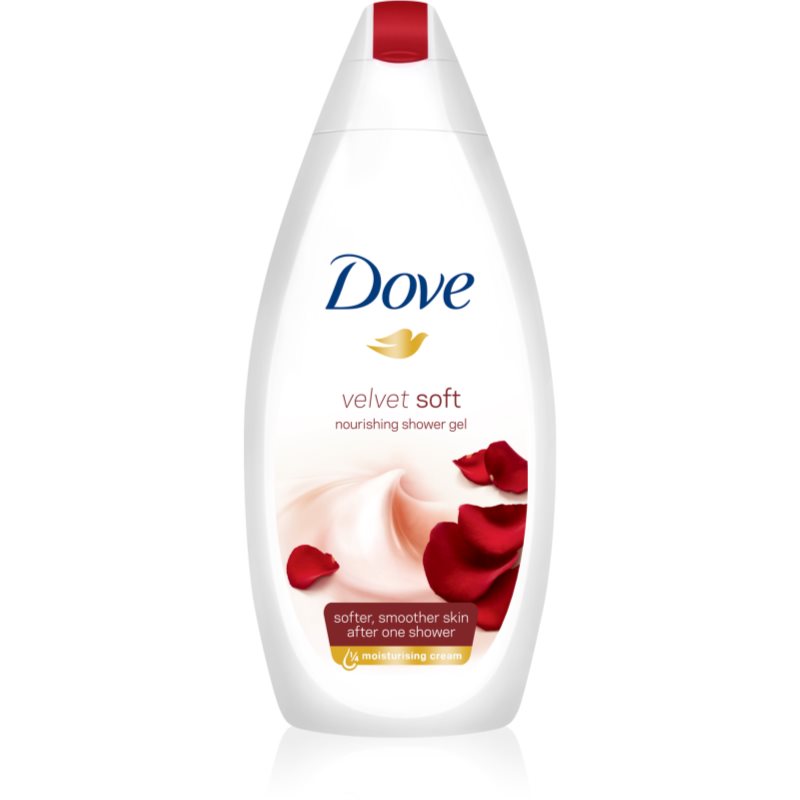 

Dove Velvet Soft зволожуючий гель для душу