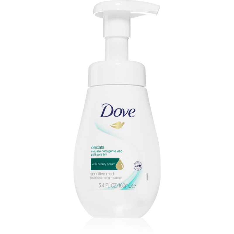 Dove Sensitive Mild foam cleanser for the face 160 ml
