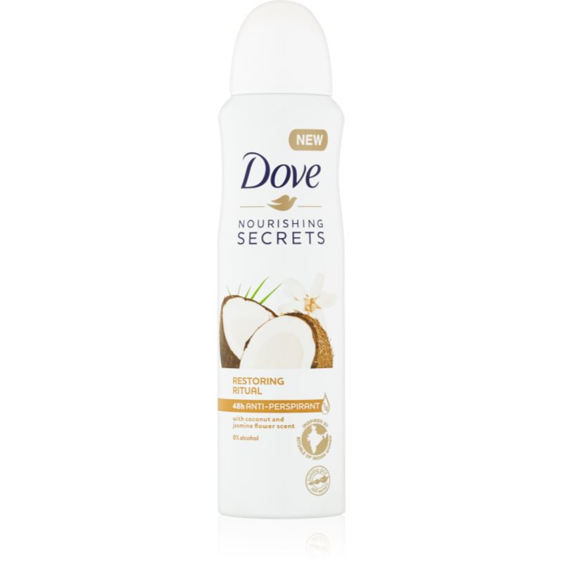 

Dove Nourishing Secrets Restoring Ritual антиперспірант спрей з 48-годинним ефектом
