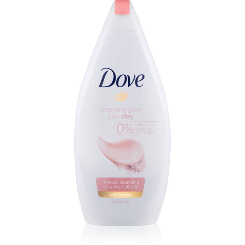 

Dove Renewing Glow Pink Clay поживний гель для душу