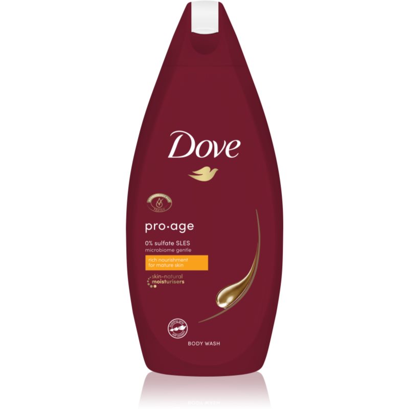 Dove Pro.Age gel de duș pentru tenul matur 450 ml