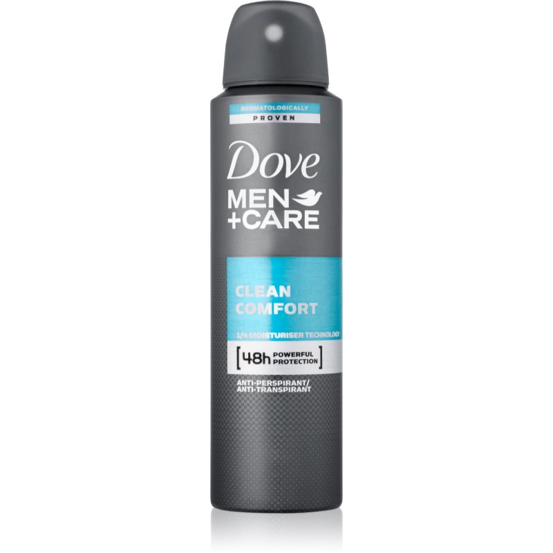 

Dove Men+Care Clean Comfort дезодорант-антиперспірант спрей 48 годин