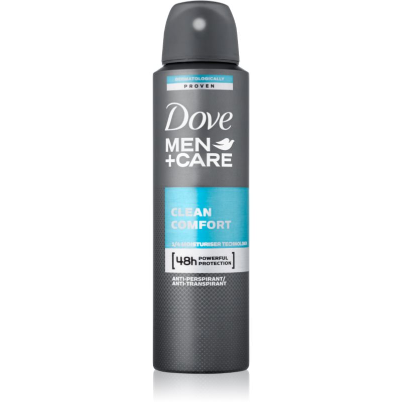 Dove Men+Care Clean Comfort deodorační antiperspirant ve spreji 48h 150 ml