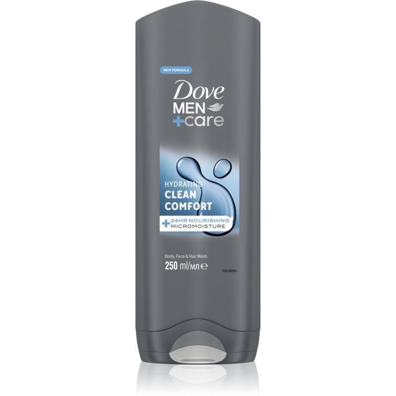 Dove Men+Care Clean Comfort tusfürdő gél 250 ml