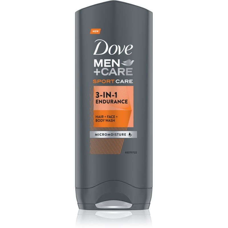 Dove Men Care Sport Care gel za prhanje za moške 3v1 250 ml