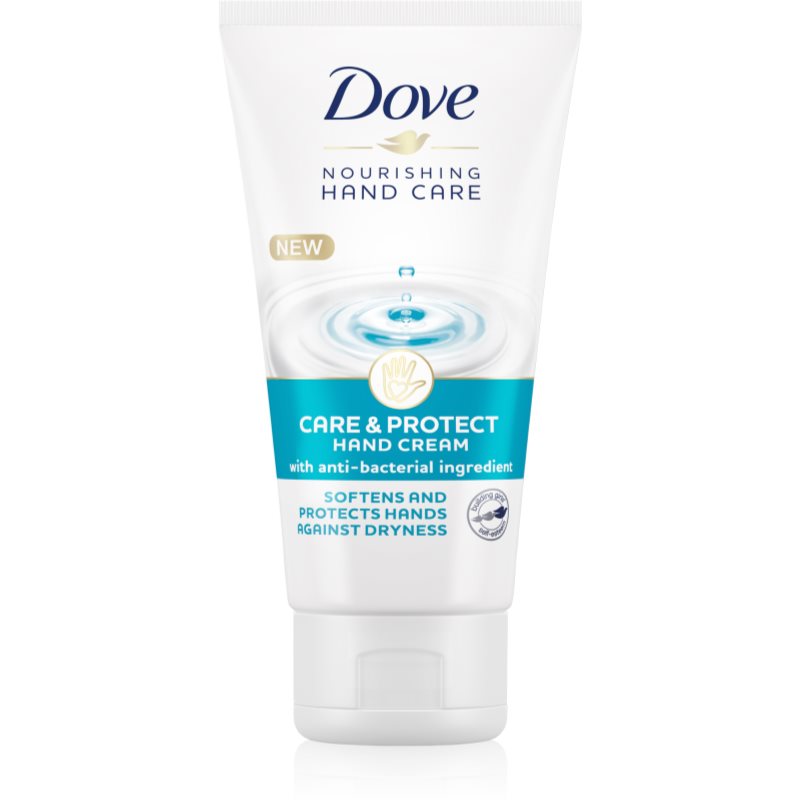 Dove Care & Protect crema protectoare pentru maini antibacterial 75 ml