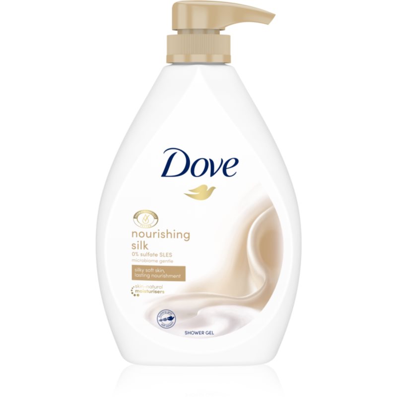 Dove Nourishing Silk vyživující sprchový gel s pumpičkou 720 ml