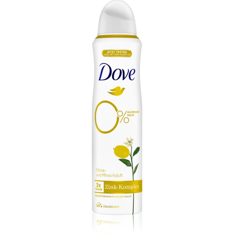 

Dove Zinc Complex дезодорант з 48-годинним ефектом Citrus & Peach