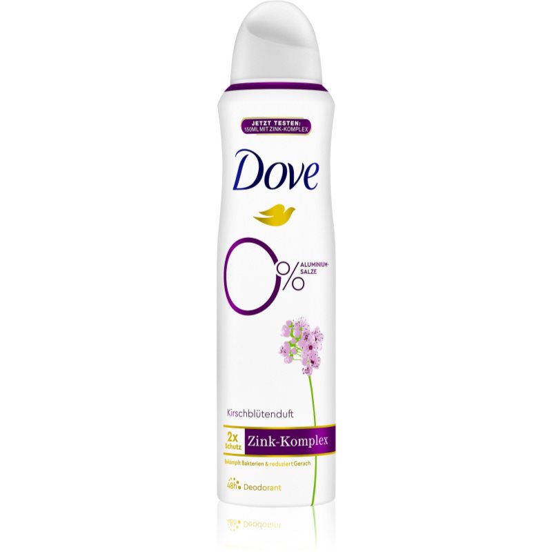 Dove Zinc Complex Refreshing Deodorant With 48-hour Effect Cherry Blossom 150 Ml