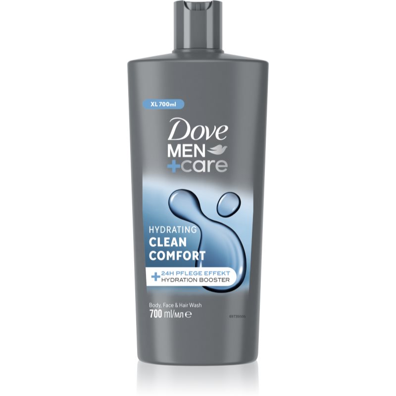 Dove Men+Care Clean Comfort гель для душа для чоловіків максі 700 мл