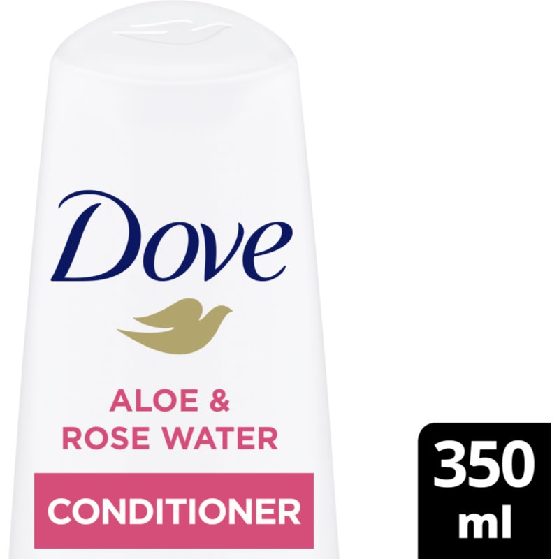 Dove Aloe & Rose Water Conditioner spendet Feuchtigkeit und Glanz 350 ml