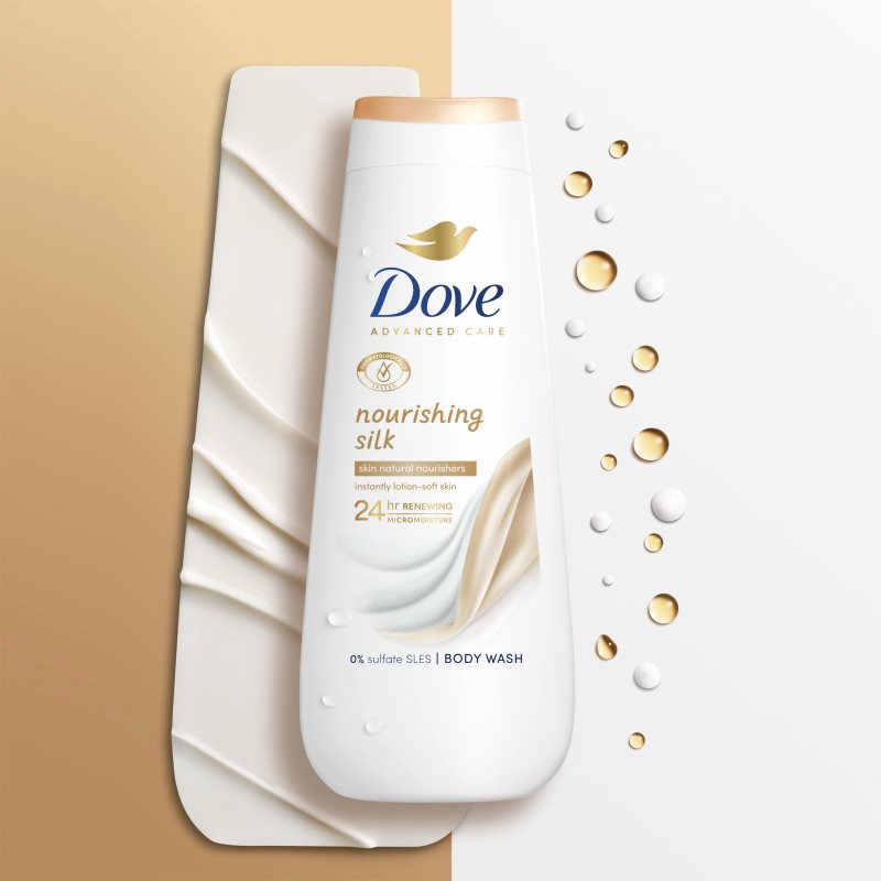 Dove Advanced Care Nourishing Silk gel de ducha 400 ml