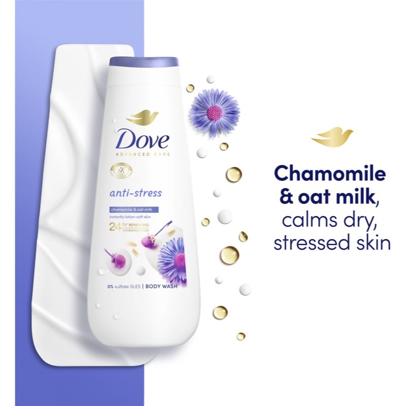 Dove Advanced Care Antistress shower gel 400 ml