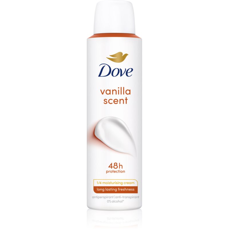 Dove Vanilla Scent dezodorant spray 150 ml