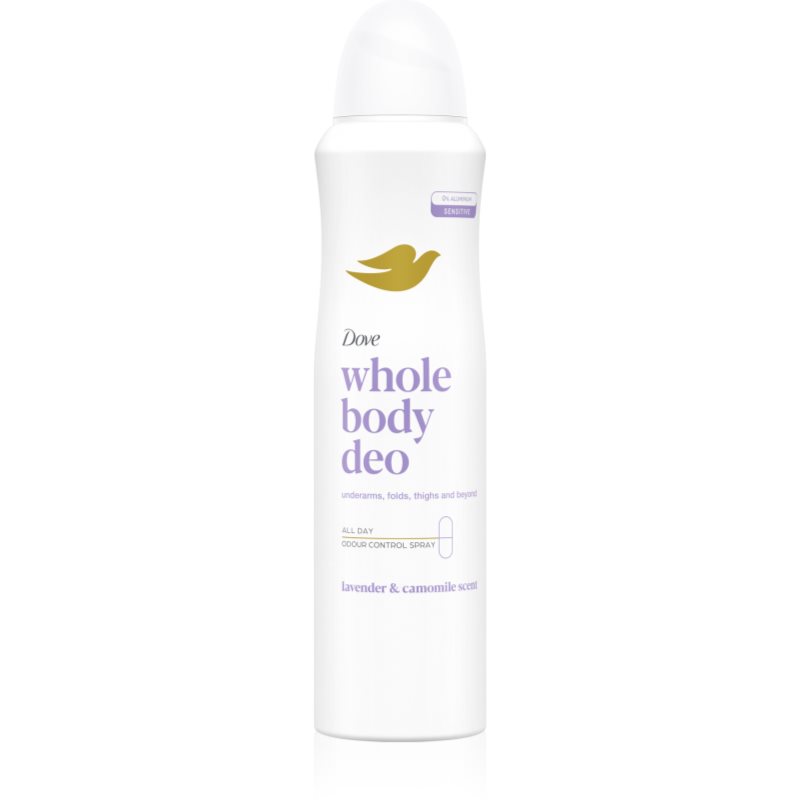 Dove Lavender & Chamomile Deodorant Spray für den Körper 150 ml