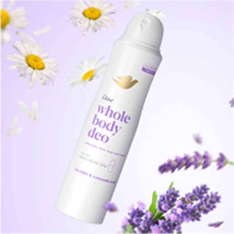 Thumbnail - Dove Lavender & Chamomile Deodorant Spray für den Körper 150 ml