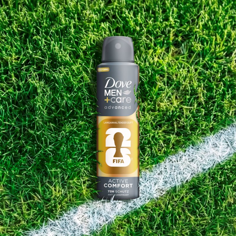 Dove Men+Care FIFA Active Comfort deodorant sprej pro muže 150 ml (obrázek 3)
