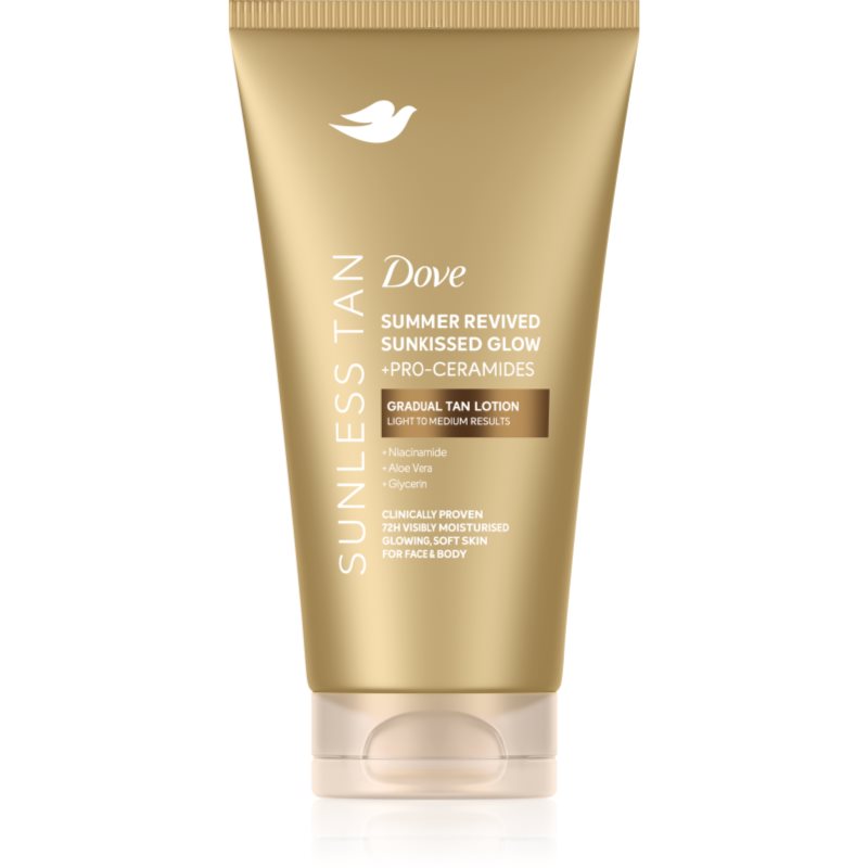 Dove Summer Revived Sunless Tan latte autoabbronzante colore Fair 75 ml