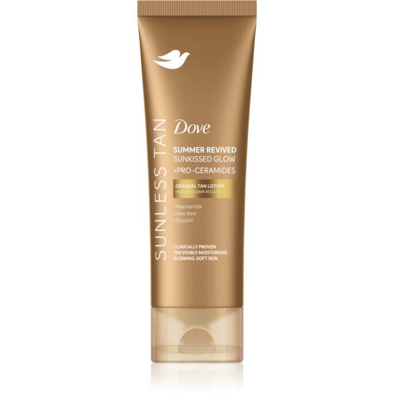 Dove Summer Revived Sunless Tan latte autoabbronzante colore Dark 200 ml