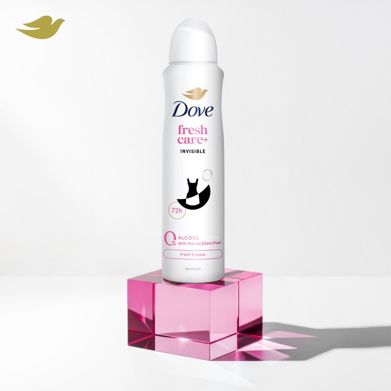 Dove 0% ALU Invisible Care deodorant bez alkoholu a obsahu hliníku ve spreji 150 ml (obrázek 6)