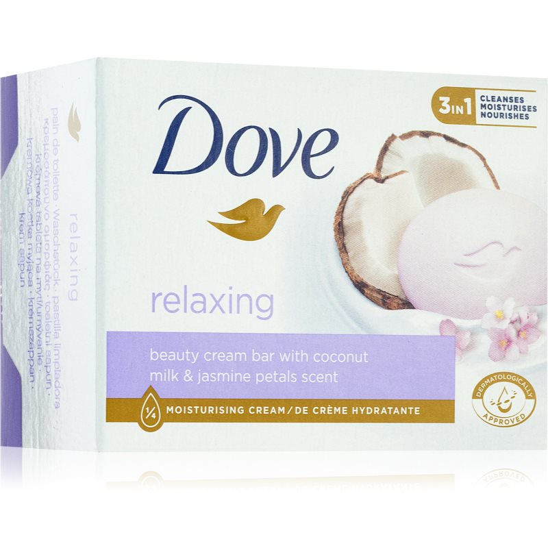 Dove Relaxing Cleansing Bar Coconut milk & Jasmine petals 90 g
