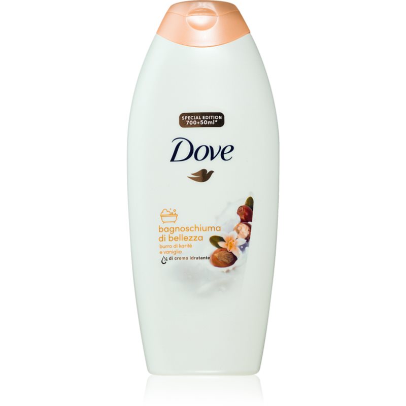 Dove Shea Butter & Vanilla tusoló- és fürdőgél 750 ml