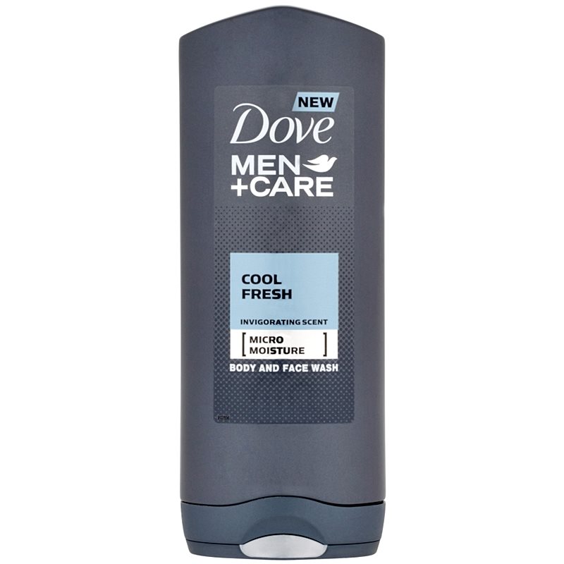 Dove Men+Care Cool Fresh sprchový gel na tělo a obličej 400 ml